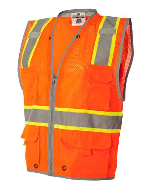 Kishigo Unisex Premium Brilliant Series® Heavy-Duty Class 2 Vest 1510-1511