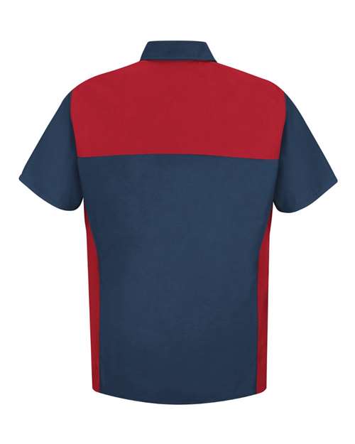 Red Kap Men's Short Sleeve Motorsports Shirt SP28