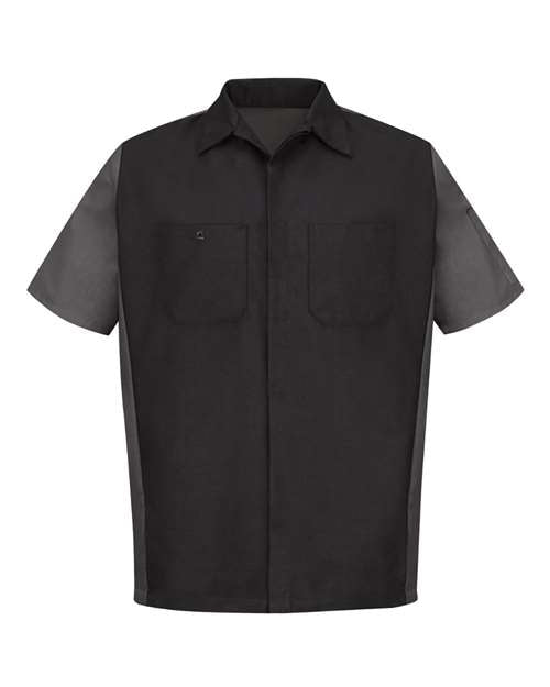 Red Kap Men's Short Sleeve Automotive Crew Shirt SY20