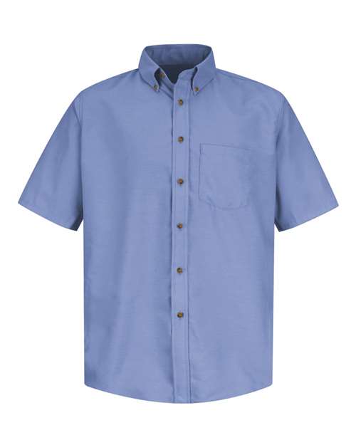 Red Kap Men's Poplin Short Sleeve Dress Shirt SP80