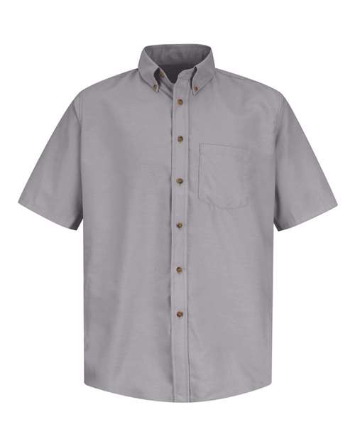 Red Kap Men's Poplin Short Sleeve Dress Shirt SP80