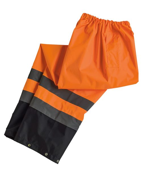 Kishigo Unisex Storm Cover Waterproof Rain Pants RWP102-103