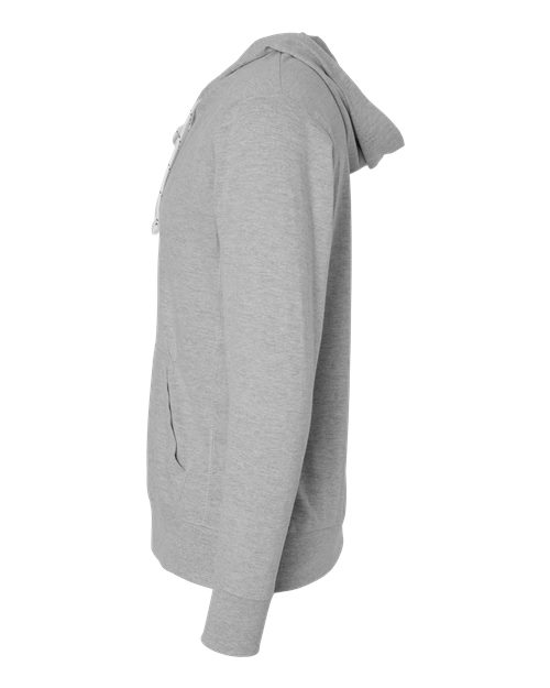 J. America Unisex Jersey Sport Lace Hooded Pullover 8231