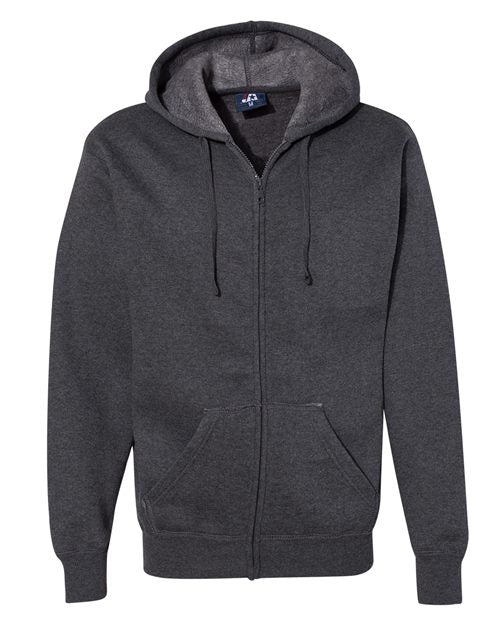 J. America Men's Premium Full-Zip Hooded Sweatshirt 8821