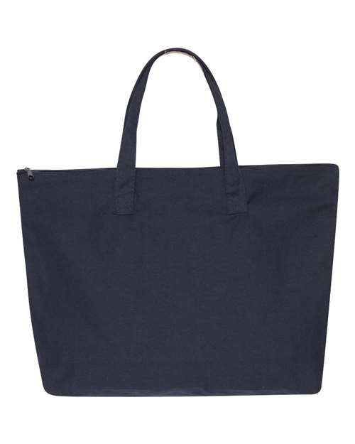 Liberty Bags Tote with Top Zippered Closure 8863