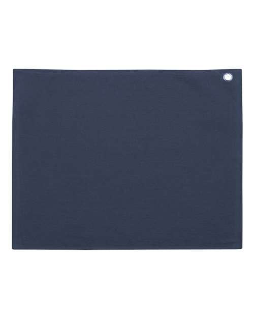 Carmel Towel Company Velour Hemmed Towel with Grommet & Hook C1518GH