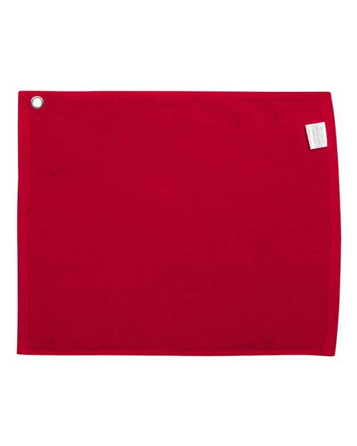 Carmel Towel Company Velour Hemmed Towel with Grommet & Hook C1518GH