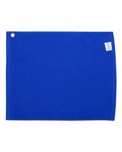 Carmel Towel Company Velour Hemmed Towel with Grommet & Hook C1518GH