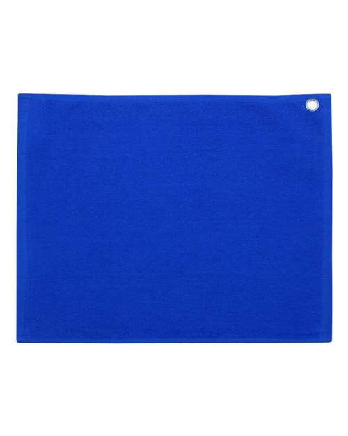 Carmel Towel Company Velour Hemmed Towel with Grommet & Hook C1518GH