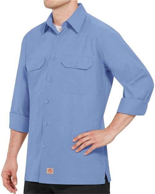 Red Kap Men's Ripstop Long Sleeve Shirt SY50
