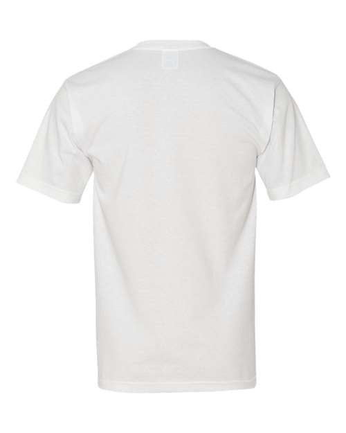 Bayside Unisex USA-Made Midweight Pocket T-Shirt 5070