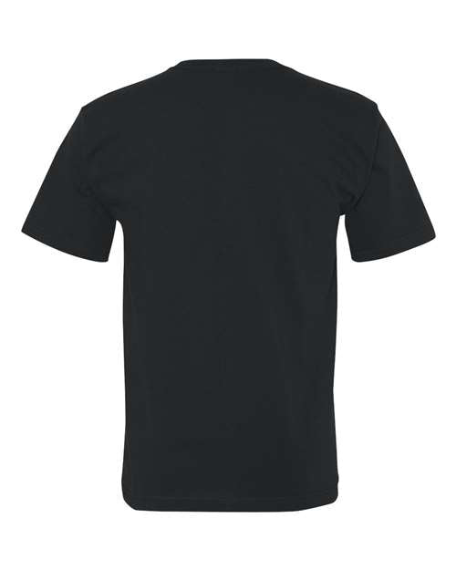 Bayside Unisex USA-Made Midweight Pocket T-Shirt 5070