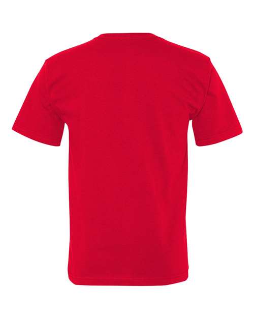 Bayside Unisex USA-Made Midweight Pocket T-Shirt 5070
