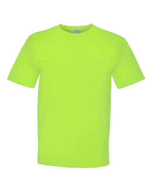 Bayside Unisex USA-Made Midweight Pocket T-Shirt 5070