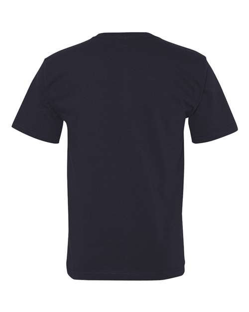 Bayside Unisex USA-Made Midweight Pocket T-Shirt 5070