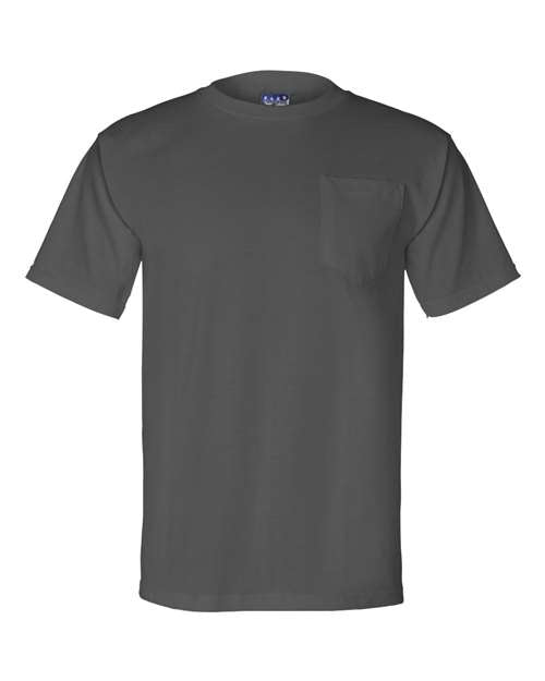 Bayside Unisex Union-Made Pocket T-Shirt 3015