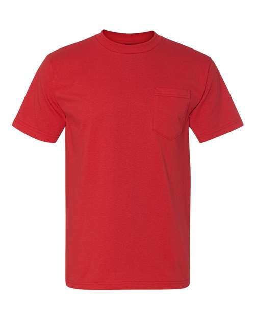 Bayside Unisex Union-Made Pocket T-Shirt 3015