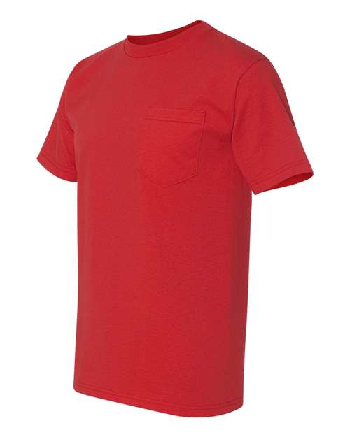 Bayside Unisex Union-Made Pocket T-Shirt 3015