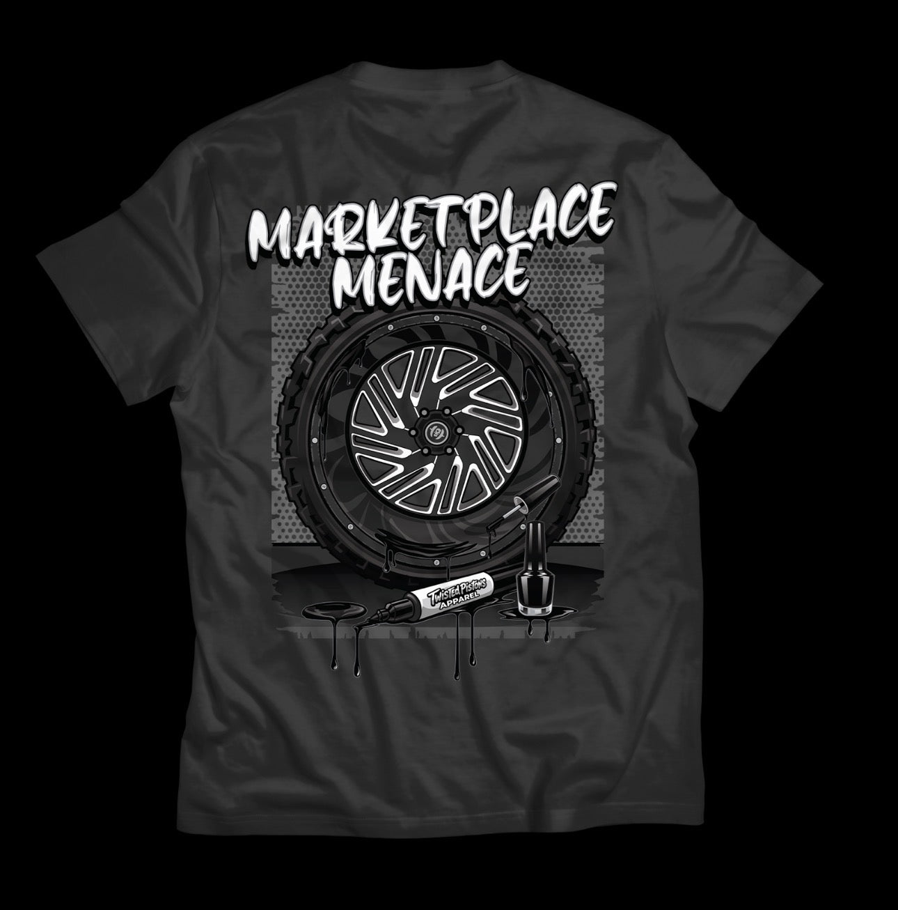 Marketplace Menace tee