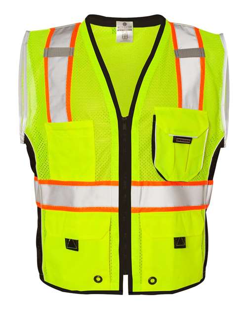 Kishigo Unisex Premium Black Series® Heavy-Duty Vest 1513-1514