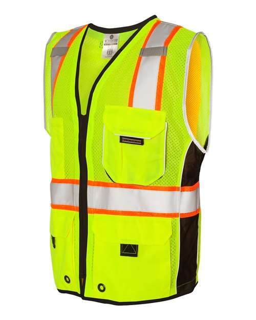Kishigo Unisex Premium Black Series® Heavy-Duty Vest 1513-1514