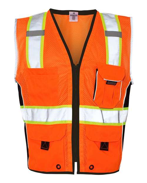 Kishigo Unisex Premium Black Series® Heavy-Duty Vest 1513-1514
