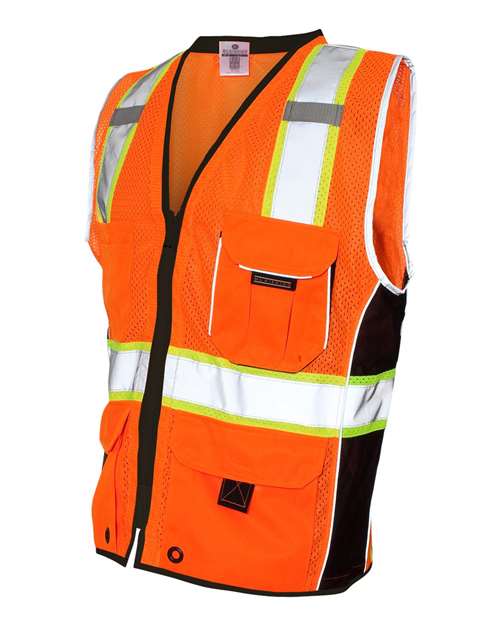 Kishigo Unisex Premium Black Series® Heavy-Duty Vest 1513-1514