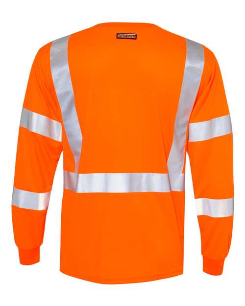 Kishigo Unisex Long Sleeve Class 3 T-Shirt 9145-9146