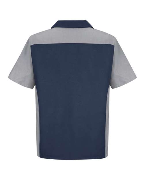 Red Kap Men's Short Sleeve Automotive Crew Shirt SY20