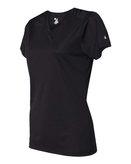 Badger Women’s B-Core V-Neck T-Shirt 4162