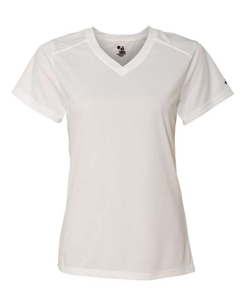 Badger Women’s B-Core V-Neck T-Shirt 4162