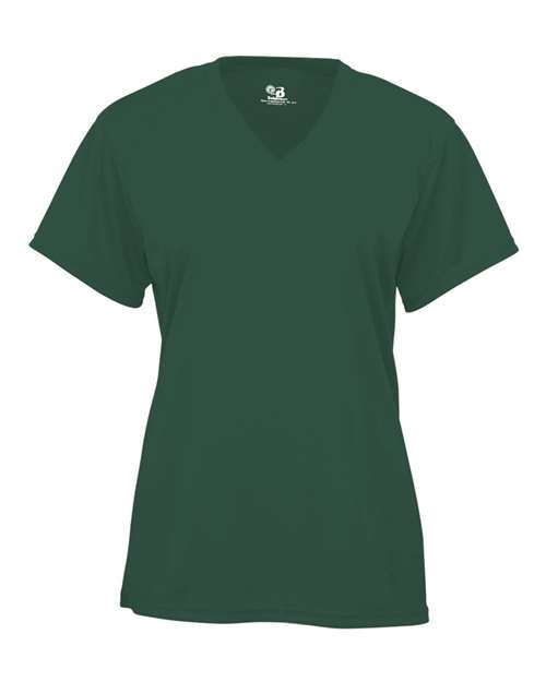 Badger Women’s B-Core V-Neck T-Shirt 4162