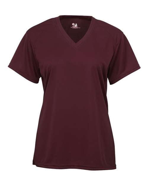 Badger Women’s B-Core V-Neck T-Shirt 4162