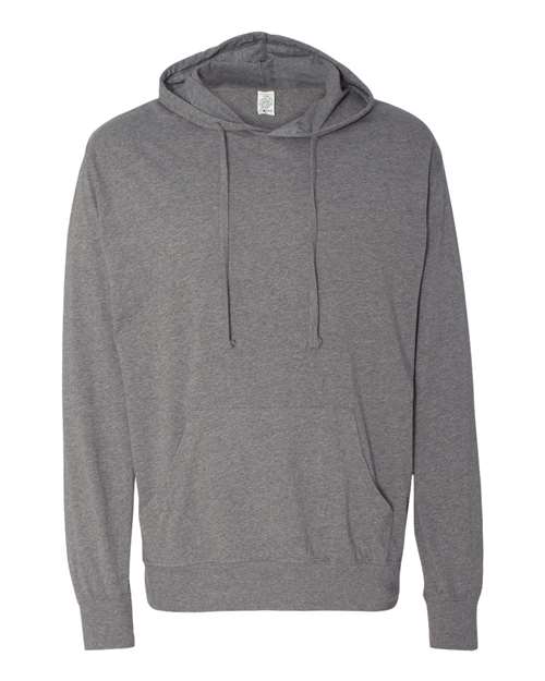 Independent Trading Co. Unisex Lightweight Hooded Pullover T-Shirt SS150J