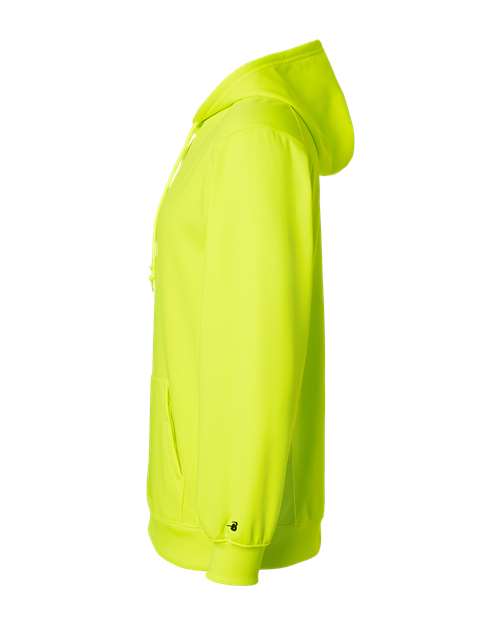 Badger Men's Performance Fleece Hooded Sweatshirt 1454