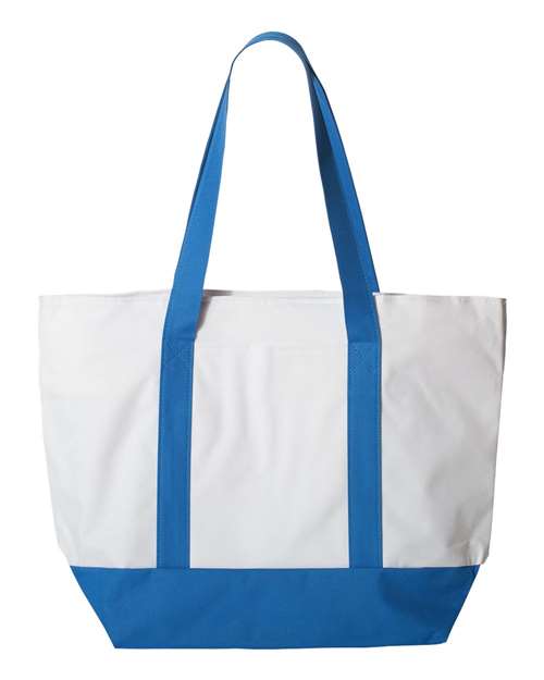 Liberty Bags Bay View Giant Zippered Tote 7006