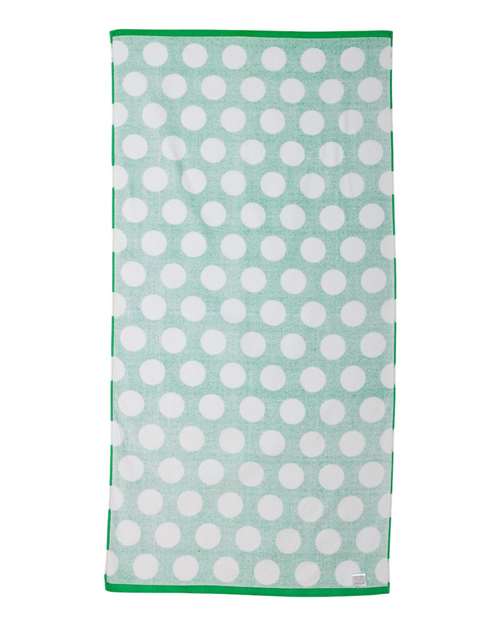 Carmel Towel Company Polka Dot Velour Beach Towel C3060P