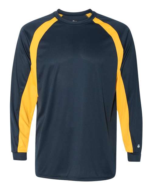 Badger Men's B-Core Hook Long Sleeve T-Shirt 4154