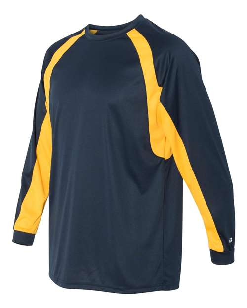 Badger Men's B-Core Hook Long Sleeve T-Shirt 4154