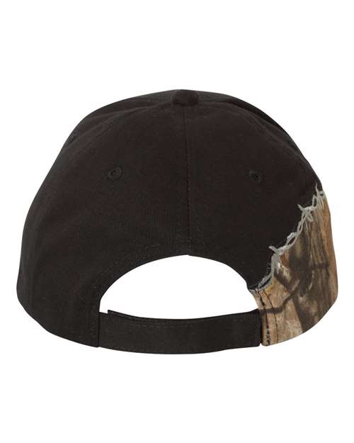 Kati Licensed Camo with Barbed Wire Embroidery Cap LC4BW