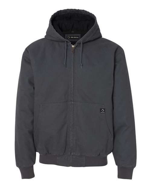DRI DUCK Men's Cheyenne Boulder Cloth™ Hooded Jacket with Tricot Quilt Lining 5020