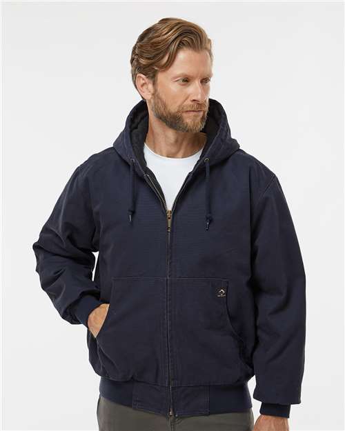 DRI DUCK Men's Cheyenne Boulder Cloth™ Hooded Jacket with Tricot Quilt Lining 5020