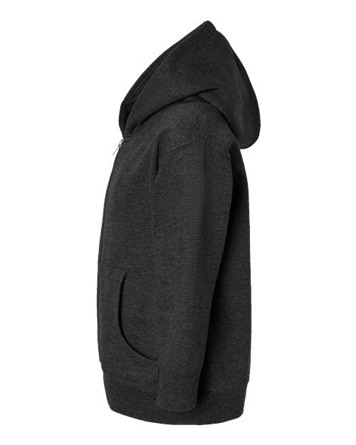 Rabbit Skins Toddler Full-Zip Fleece Hoodie Sweatshirt 3346