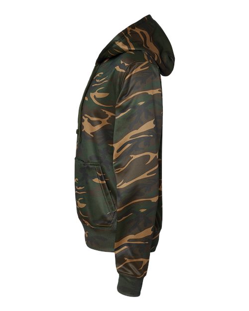 J. America Men's Polyester Tailgate Hooded Sweatshirt 8615