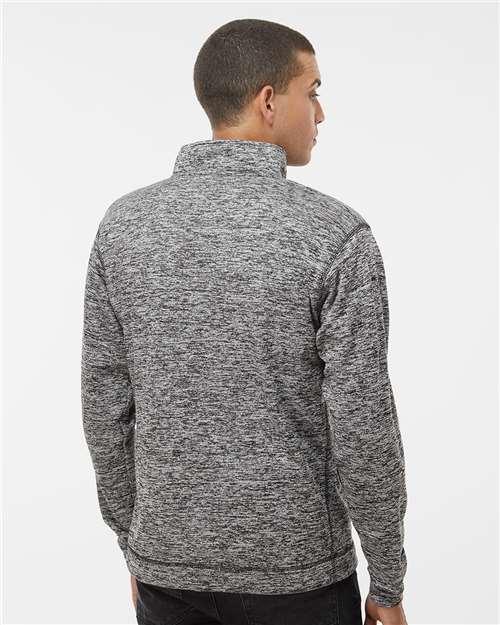 J. America Men's Cosmic Fleece Quarter-Zip Sweatshirt 8614