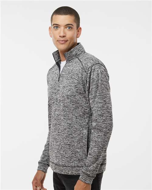 J. America Men's Cosmic Fleece Quarter-Zip Sweatshirt 8614