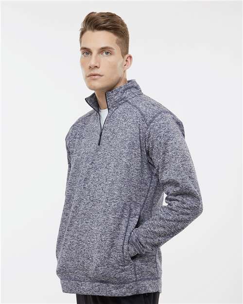 J. America Men's Cosmic Fleece Quarter-Zip Sweatshirt 8614