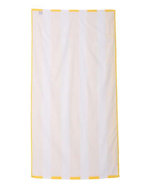 Carmel Towel Company Cabana Stripe Velour Beach Towel C3060S