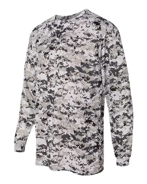 Badger Men's Digital Camo Long Sleeve T-Shirt 4184