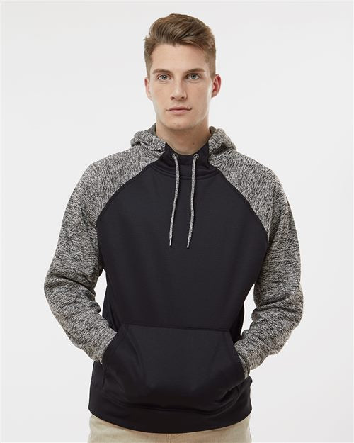 J. America Men's Colorblocked Cosmic Fleece Hooded Sweatshirt 8612